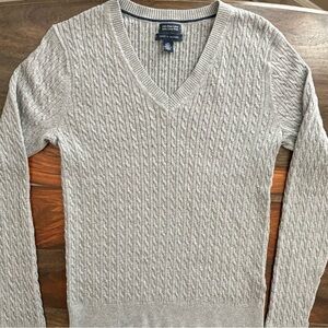Tommy Hilfiger 100% Pima Cotton Cable Knit Sweater
